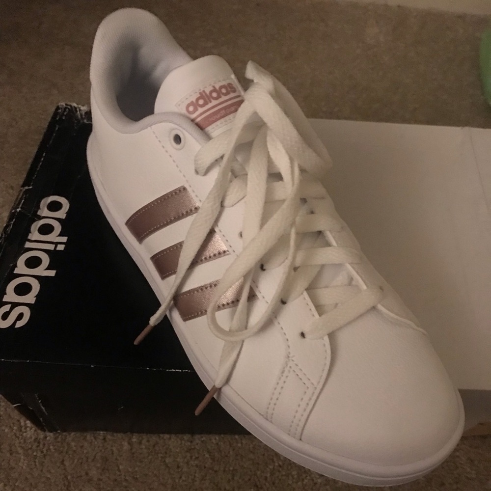 Adidas Cloudfoam Advantage Rose Gold - Women’s